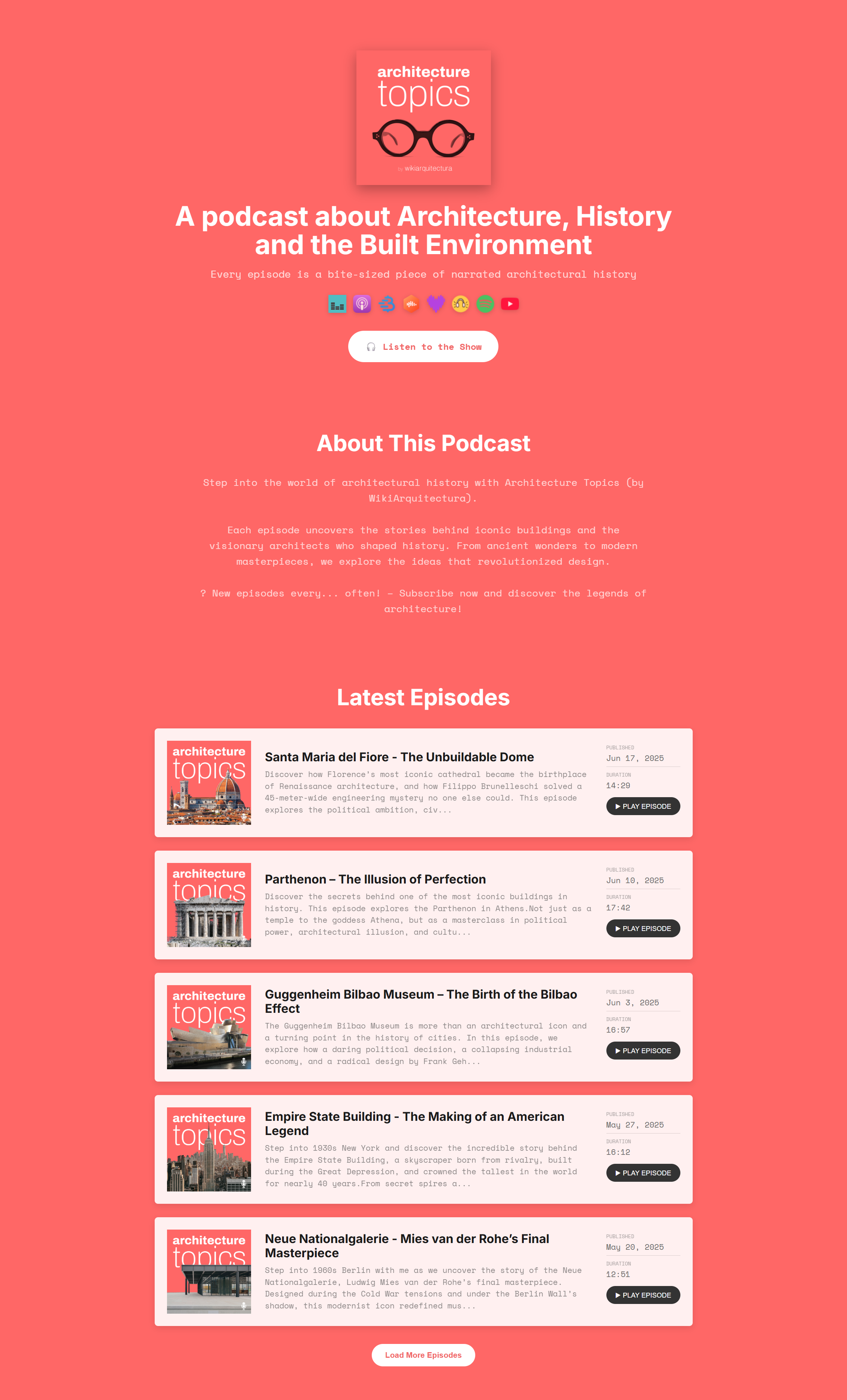 PoddSites Browser Mockup